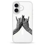 Чехол Pump Clear Case with MagSafe for iPhone 16 Swag