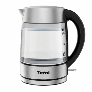 Електрочайник Tefal GLASS KETTLE (KI772D38) - цена, характеристики, отзывы, рассрочка, фото 1
