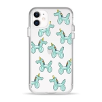 Чехол Pump Clear Case for iPhone 11 Unicorn Baloon