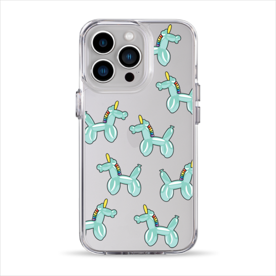 Чохол Pump Clear Case for iPhone 13 Pro Unicorn Baloon - ціна, характеристики, відгуки, розстрочка, фото 1