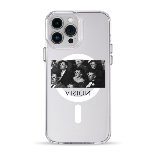 Чохол Pump Clear Case with MagSafe for iPhone 13 Pro Max Vision - ціна, характеристики, відгуки, розстрочка, фото 1
