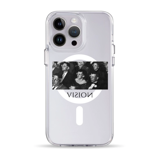Чохол Pump Clear Case with MagSafe for iPhone 14 Pro Max Vision