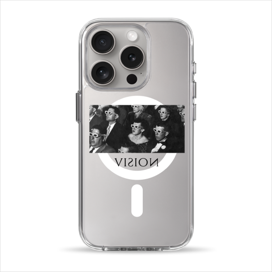 Чехол Pump Clear Case with MagSafe for iPhone 15 Pro Vision - цена, характеристики, отзывы, рассрочка, фото 1