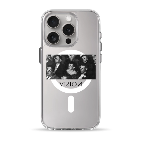 Чохол Pump Clear Case with MagSafe for iPhone 15 Pro Vision