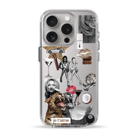 Чохол Pump Clear Case for iPhone 15 Pro Vision Board