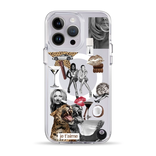 Чохол Pump Clear Case with MagSafe for iPhone 14 Pro Max Vision Board