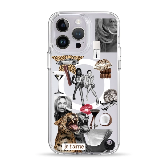 Чехол Pump Clear Case with MagSafe for iPhone 14 Pro Vision Board