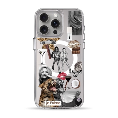 Чехол Pump Clear Case with MagSafe for iPhone 15 Pro Max Vision Board - цена, характеристики, отзывы, рассрочка, фото 1