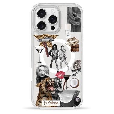 Чехол Pump Clear Case with MagSafe for iPhone 16 Pro Vision Board - цена, характеристики, отзывы, рассрочка, фото 1