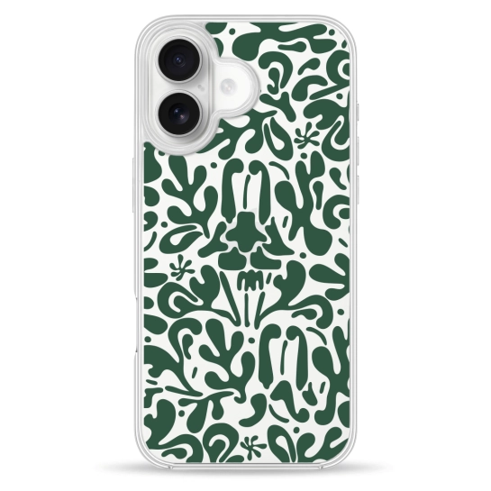 Чохол Pump Clear Case for iPhone 16 Vizerunok