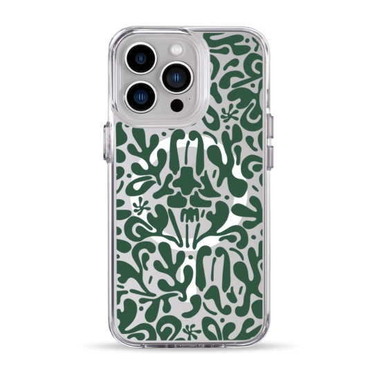 Чохол Pump Clear Case with MagSafe for iPhone 13 Pro Vizerunok