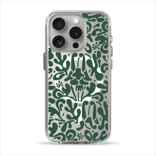 Чохол Pump Clear Case with MagSafe for iPhone 15 Pro Vizerunok - ціна, характеристики, відгуки, розстрочка, фото 1