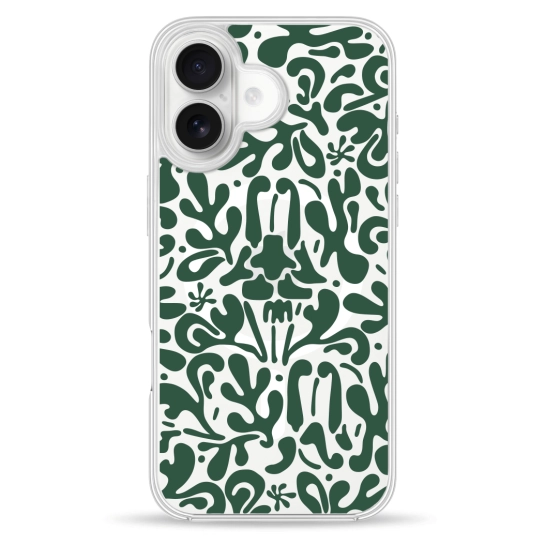 Чохол Pump Clear Case with MagSafe for iPhone 16 Vizerunok