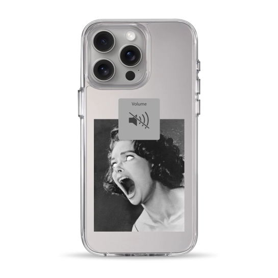 Чехол Pump Clear Case for iPhone 15 Pro Max Volume