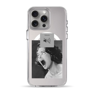 Чехол Pump Clear Case with MagSafe for iPhone 15 Pro Max Volume - цена, характеристики, отзывы, рассрочка, фото 1