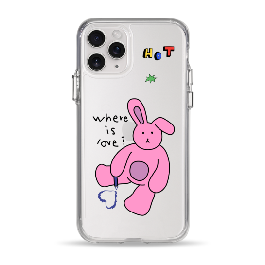 Чехол Pump Clear Case for iPhone 11 Pro Where is Love - цена, характеристики, отзывы, рассрочка, фото 1