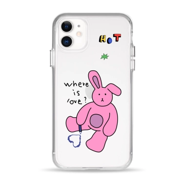Чехол Pump Clear Case for iPhone 11 Where is Love - цена, характеристики, отзывы, рассрочка, фото 1