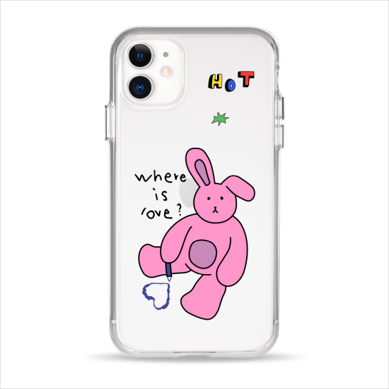 Чохол Pump Clear Case for iPhone 11 Where is Love - ціна, характеристики, відгуки, розстрочка, фото 1