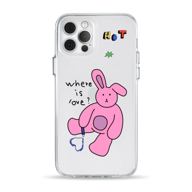 Чехол Pump Clear Case for iPhone 12/12 Pro Where is Love - цена, характеристики, отзывы, рассрочка, фото 1