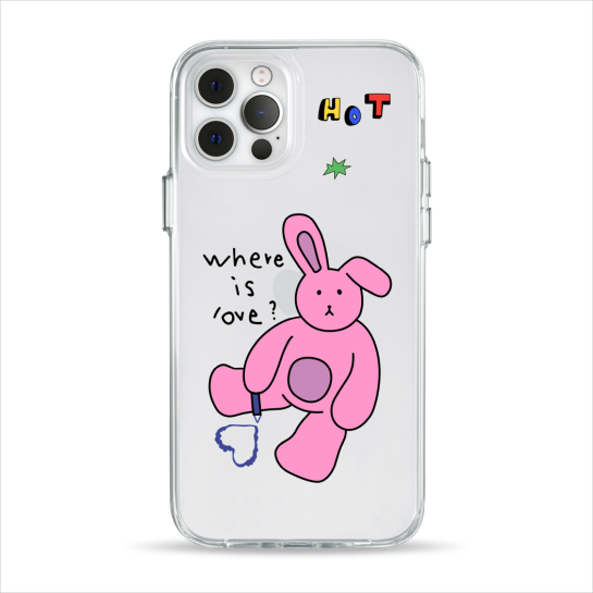 Чохол Pump Clear Case for iPhone 12/12 Pro Where is Love - ціна, характеристики, відгуки, розстрочка, фото 1