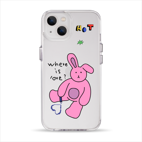 Чохол Pump Clear Case with MagSafe for iPhone 13 Where is Love - ціна, характеристики, відгуки, розстрочка, фото 1