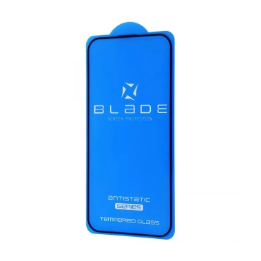 Стекло Blade Antistatic Series Full Glue для iPhone 16 Pro Max Black - цена, характеристики, отзывы, рассрочка, фото 1