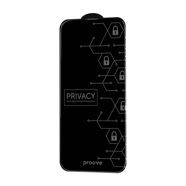 Скло Proove Privacy for iPhone 16 Black - цена, характеристики, отзывы, рассрочка, фото 1
