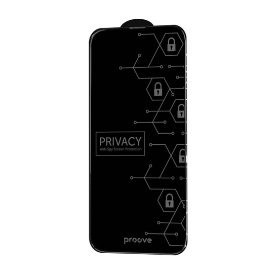 Скло Proove Privacy for iPhone 16 Pro\17 Black