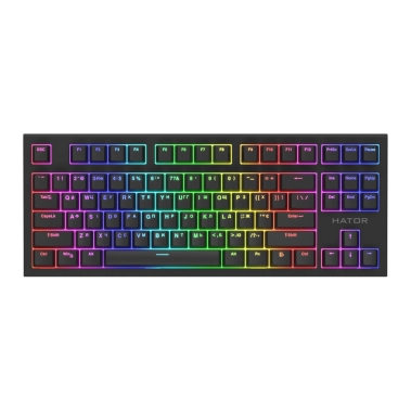 Клавіатура Hator Skyfall 2 TKL Pro Orange Black (HTK-750) - цена, характеристики, отзывы, рассрочка, фото 1