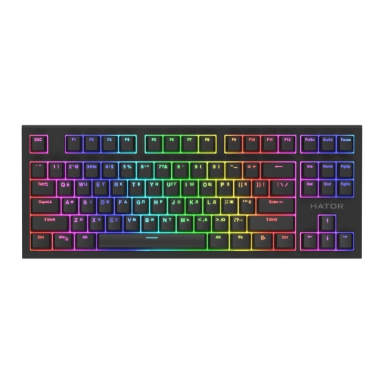 Клавиатура Hator Skyfall 2 TKL Pro Orange Black (HTK-750)