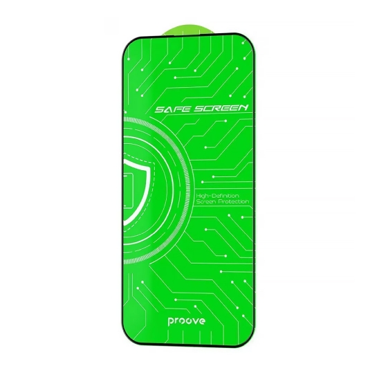 Скло Proove Safe Screen для iPhone 16 Pro Max Black - ціна, характеристики, відгуки, розстрочка, фото 1