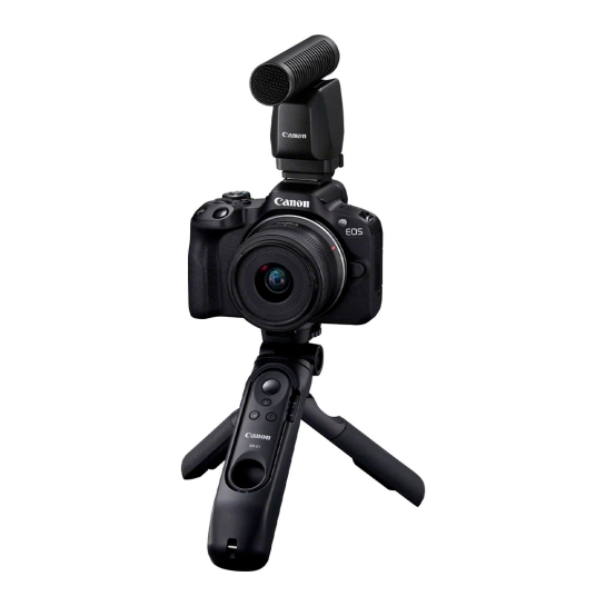 Фотоаппарат со сменным объективом Canon EOS R50 Kit RF-S 18-45mm IS STM Black Creator Kit (5811C036)