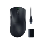 Мышь беспроводная Razer DeathAdder V3 Pro and HyperPolling Wireless Dongle, Black (RZ01-04630300-R3WL)
