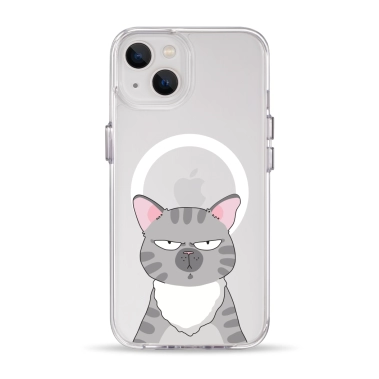 Чохол Pump Clear Case with MagSafe for iPhone 13 Cat think 2 - цена, характеристики, отзывы, рассрочка, фото 1