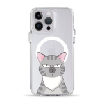 Чохол Pump Clear Case with MagSafe for iPhone 14 Pro Cat think 2