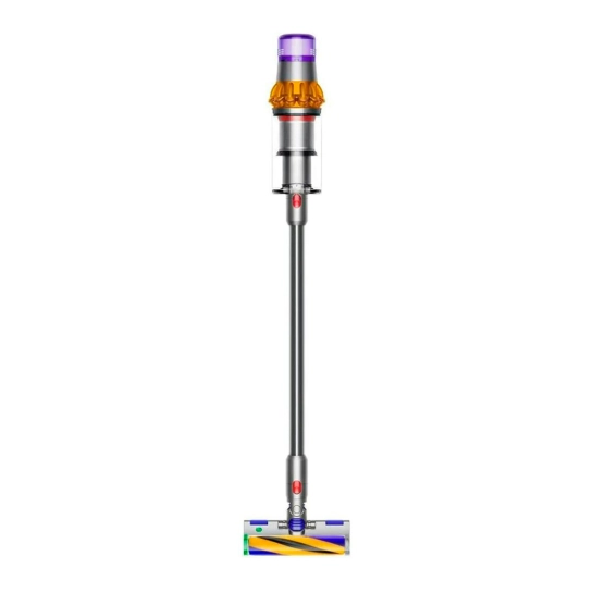Акумуляторный пилосос Dyson V15 Detect Absolute 2023 Yellow/Nickel (447033-01)