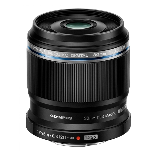 Объектив для фотоаппарата Olympus ZUIKO DIGITAL ED 30mm 1:3.5 Macro (V312040BW000)