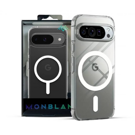 Чехол Monblan Crystal Series Magnetic Case for Google Pixel 9 Pro XL Clear - цена, характеристики, отзывы, рассрочка, фото 1