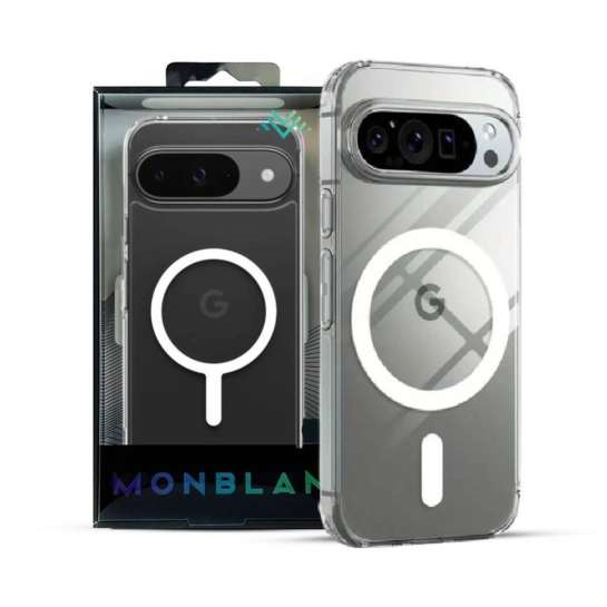Чехол Monblan Crystal Series Magnetic Case for Google Pixel 9 Pro Clear