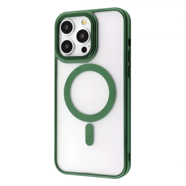 Чехол Proove Blur Case with Magnetic Ring for iPhone 13 Pro Max Green - цена, характеристики, отзывы, рассрочка, фото 1