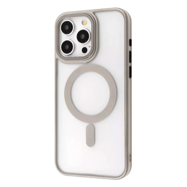Чохол Proove Blur Case with Magnetic Ring for iPhone 13 Pro Max Natutral Titanium - цена, характеристики, отзывы, рассрочка, фото 1