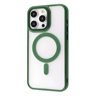 Чехол Proove Blur Case with Magnetic Ring for iPhone 15 Pro Green - цена, характеристики, отзывы, рассрочка, фото 1
