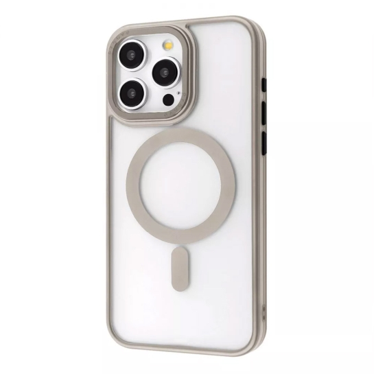 Чохол Proove Blur Case with Magnetic Ring for iPhone 15 Pro Natural Titanium - ціна, характеристики, відгуки, розстрочка, фото 1