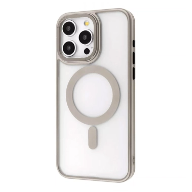 Чохол Proove Blur Case with Magnetic Ring for iPhone 15 Pro Max Natural Titanium - цена, характеристики, отзывы, рассрочка, фото 1