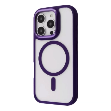 Чехол Proove Clear Essence Case with Magnetic Ring for iPhone 12/12 Pro Deep Purple - цена, характеристики, отзывы, рассрочка, фото 1
