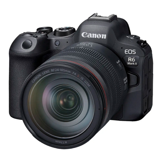 Фотоаппарат со сменным объективом Canon EOS R6 Mark II Kit 24-105mm IS (5666C029) - цена, характеристики, отзывы, рассрочка, фото 1