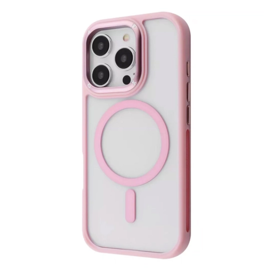 Чехол Proove Clear Essence Case with Magnetic Ring for iPhone 14 Pink Sand
