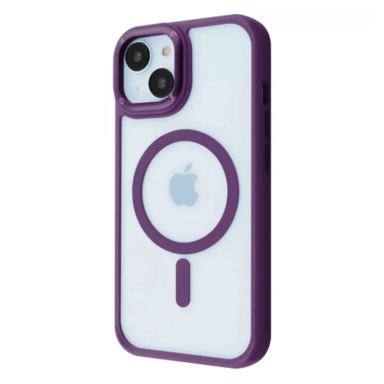 Чохол Proove Clear Essence Case with Magnetic Ring for iPhone 15 Deep Purple