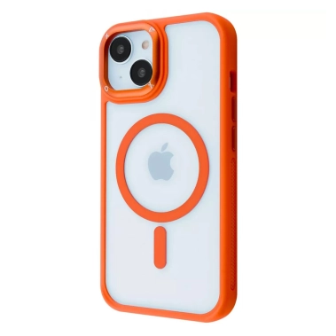 Чохол Proove Clear Essence Case with Magnetic Ring for iPhone 15 Orange - цена, характеристики, отзывы, рассрочка, фото 1