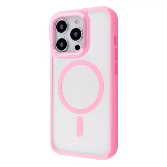 Чохол Proove Clear Essence Case with Magnetic Ring for iPhone 15 Pro Pink Sand - ціна, характеристики, відгуки, розстрочка, фото 1